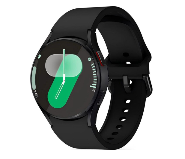 TECH-PROTECT Silicone do Galaxy Watch 4 / 5 / 5 Pro / 6 / 7 / FE Black 5906302313518 - 1290120 - zdjęcie
